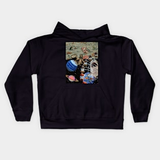 Sea World Collage Kids Hoodie